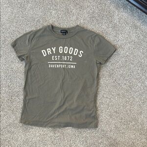 Dry Goods Graphic T-Shirt in Olive